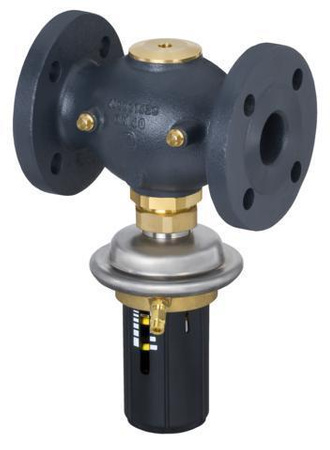 Regulator różnicy ciśnień z ograniczeniem przepływu Danfoss AVPB PN25 50/25 0,2-1,0 bar, kołnierz, montaż na powrocie, 003H6470