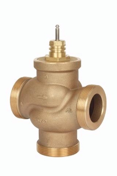 Zawór grzybkowy trzydrogowy Danfoss VRB 3 PN16/1,6, 065Z0153