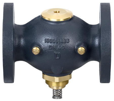 Zawór regulacyjny dwudrogowy Danfoss VGUF PN25 40/20, gwintowany, montaż na zasilaniu lub powrocie, 065B0798