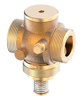 Zawór regulacyjny dwudrogowy Danfoss VGU PN25 15/4, gwintowany, montaż na zasilaniu lub powrocie, 065B0791