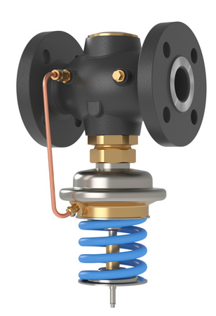 Reduktor ciśnienia do wody gorącej Danfoss AVD PN25 50/25 1-5 bar, montaż na zasilaniu lub powrocie, 003H6661