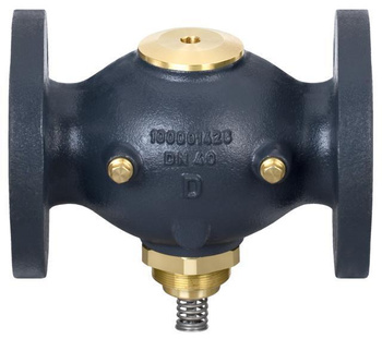 Zawór regulacyjny dwudrogowy Danfoss VGUF PN25 40/20, gwintowany, montaż na zasilaniu lub powrocie, 065B0798