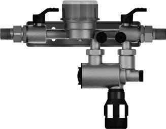Zestaw przyłączeniowy do uzupełniania ubytków wody Reflex Fillset (z wodomierzem kontaktowym)