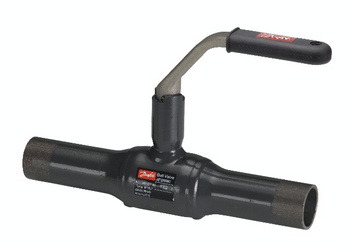 Zawór kulowy Danfoss JIP - WW kołnierz do zabudowy napędu, DN 65 PN 25, 065N0134