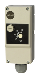 Termostat jednofunkcyjny STB Samson 5345-2, zakres 30…90°C, przylgowy