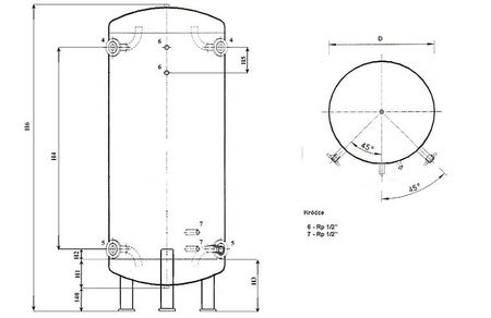Zbiornik buforowy Thermo ZBw-300 wersja II