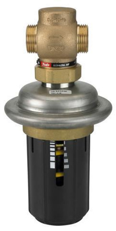 Regulator różnicy ciśnień Danfoss AVP PN25 15/0,4 0,2-1,0 bar, gwint, montaż na zasilaniu, 003H6313