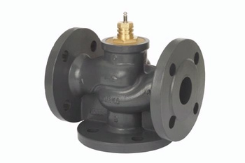 Zawór grzybkowy trzydrogowy Danfoss VF3 125/220/40mm, kołnierzowy, 065B3125