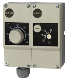 Termostat dwufunkcyjny TR/STB Samson 5347-1, zakres TR: 0…120°C STB: 70…130°C