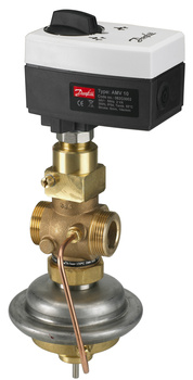 Siłownik Danfoss AMV 23/24V, 15s/mm, sygnał 3-pkt, 082G3010