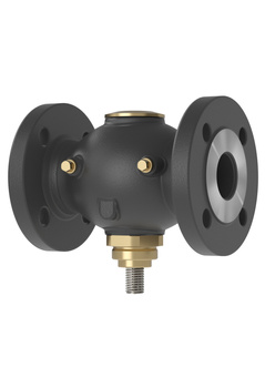 Zawór regulacyjny dwudrogowy Danfoss VGUF PN25 32/12,5, gwintowany, montaż na zasilaniu lub powrocie, 065B0797