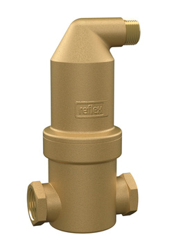 Separator mikropęcherzy powietrza Reflex Exvoid A 22 mm V, montaż pionowy