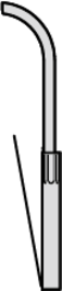 Czujnik temperatury zanurzeniowy Samson 5277-51, zakres -50…+180°C, długość 80 mm, bez osłony