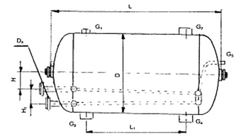 Pojemnościowy wymiennik ciepła THERMO WP-1000