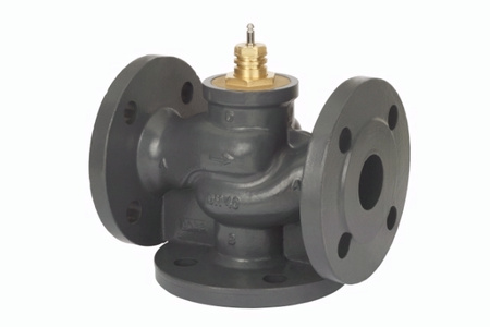 Zawór grzybkowy trzydrogowy Danfoss VF3 250/1000/70mm, kołnierzowy, 065B4250