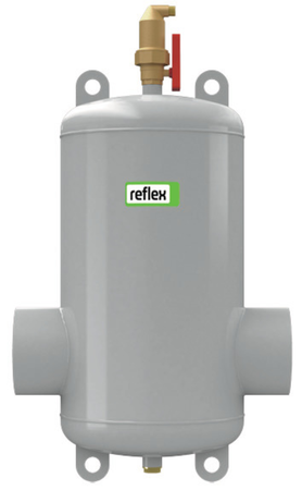 Separator mikropęcherzy powietrza Reflex Exvoid A 139.7, z króćcami do spawania