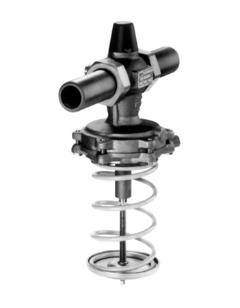 Regulator różnicy ciśnień z ograniczeniem przepływu Samson 46-6, DN15, kvs 4, PN16, końcówki do spawania