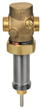 Zawór regulacyjny dwudrogowy Danfoss VGS PN25 15/1, gwintowany, montaż na zasilaniu lub powrocie, 065B0786