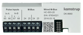 Kamstrup HC-003-21 M-Bus konfigurowalny + 2 wyjścia impulsowe (C,D)