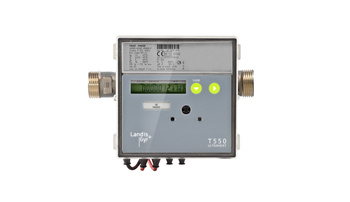 Landis+Gyr Ultradźwiękowy ciepłomierz Ultraheat T550 qp 60 360 dn 100 kołnierz PN25, powrót