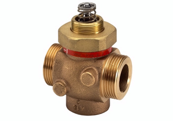 Zawór regulacyjny dwudrogowy Danfoss VM2 25/6.3/5mm, gwint zewnętrzny, 065B2017