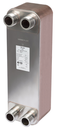 Wymiennik ciepła Danfoss XB59M-1, ilość płyt 30, PN25, G 2 A x52mm, 004B1920
