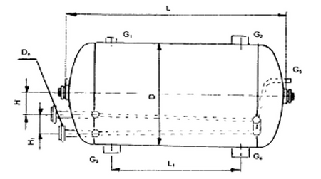 THERMO Pojemnościowy wymiennik ciepła WP-800