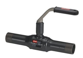 Zawór kulowy Danfoss JIP - WW kołnierz do zabudowy napędu, DN 125 PN 25, 065N0146