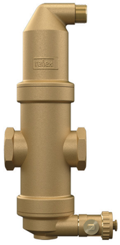 Separator mikropęcherzy powietrza, osadów i zanieczyszczeń Reflex Extwin 22 mm