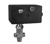 Zawór trzydrogowy Samson 3226K, DN50, kvs 40, PN25, końcówki do spawania, z siłownikiem 5827-N21, 230V