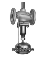 Regulator przepływu Samson 42-36, DN65, kvs 50, PN25, zakres przepływu 3,5-40 m3/h, kołnierz
