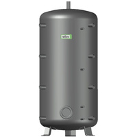 Zasobnik buforowy z wężownicą Reflex H 1000/R do instalacji grzewczych i chłodniczych, z otworem rewizyjnym, bez izolacji