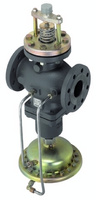 Regulator przepływu połączony z zaworem regulacyjnym Danfoss AFQM 65/50/3-28m3/h, PN25. kołnierzowy, 003G1088